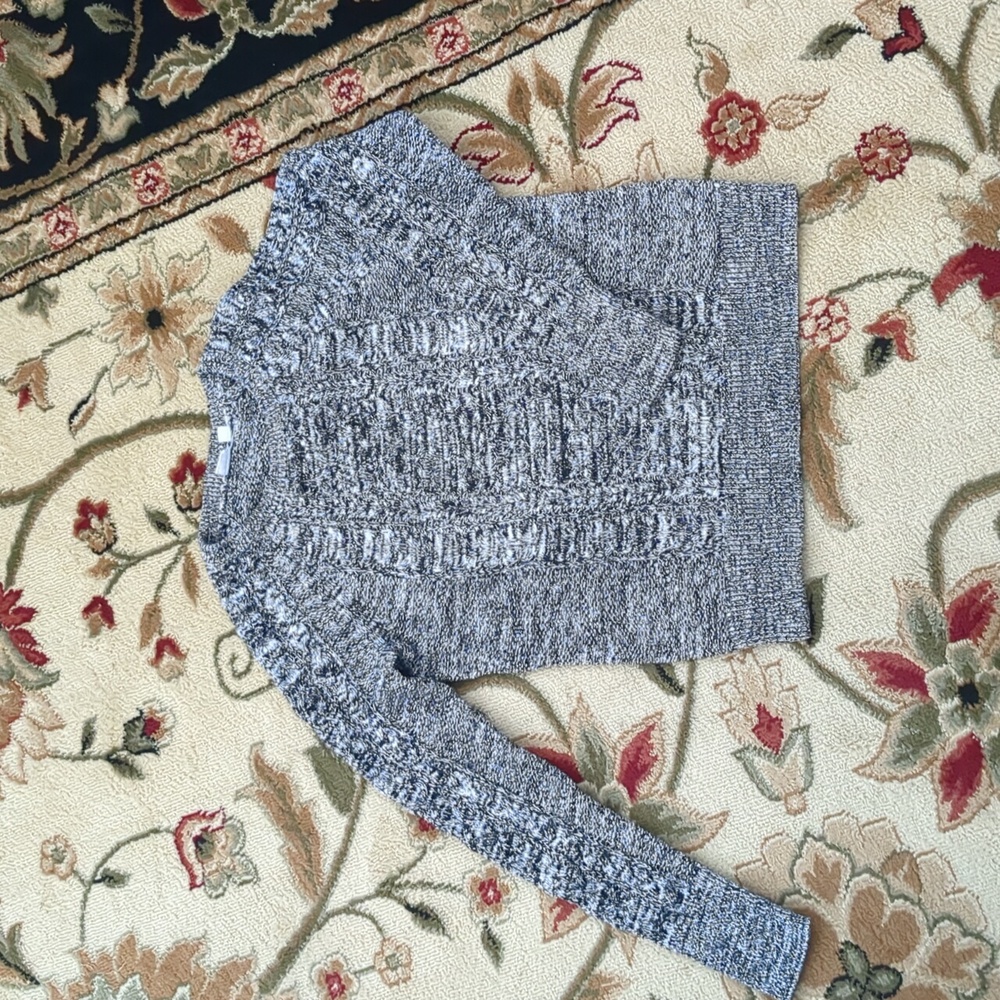 Gap Bundle Of Cotton Raglan Sleeve Cable Knit Sweaters S - Picture 6 of 11